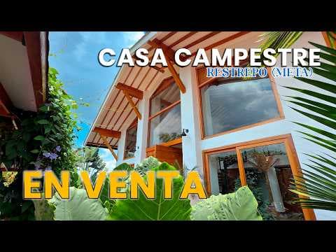 🏡 Casa Campestre en Venta en Condominio Santa Teresita – Restrepo (Meta) 🌿