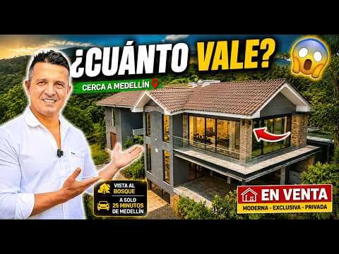 ENTRE Montañas y bosques se encuentra esta casa cerca a MEDELLIN