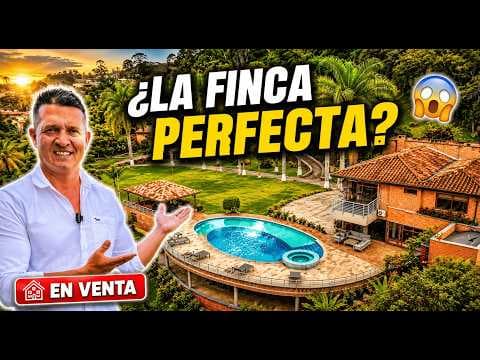INCREIBLE finca cerca a MEDELLIN, 10 habitaciones, piscina, 6 caballerizas