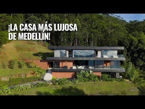 Recorremos la mansión más lujosa de Medellín