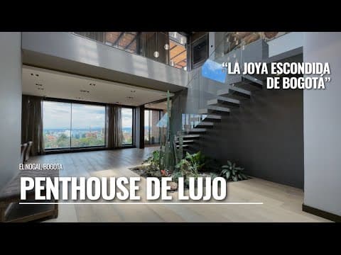 Así es vivir en uno de los penthouses más LUJOSOS de Bogotá
