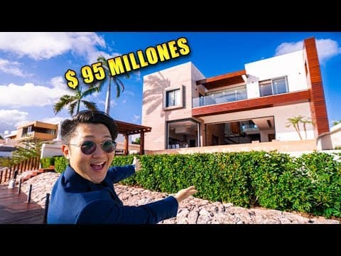 VENDO CASA con PÉRGOLA y MUELLE en CANCÚN por $95 MILLONES