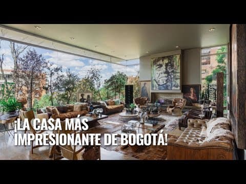 ¡Conoce la casa más impresionante de BOGOTÁ!