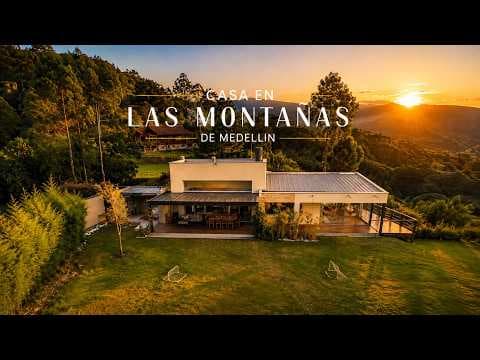 CASA EN LAS MONTAÑAS DE MEDELLIN $5.400 MILLONES
